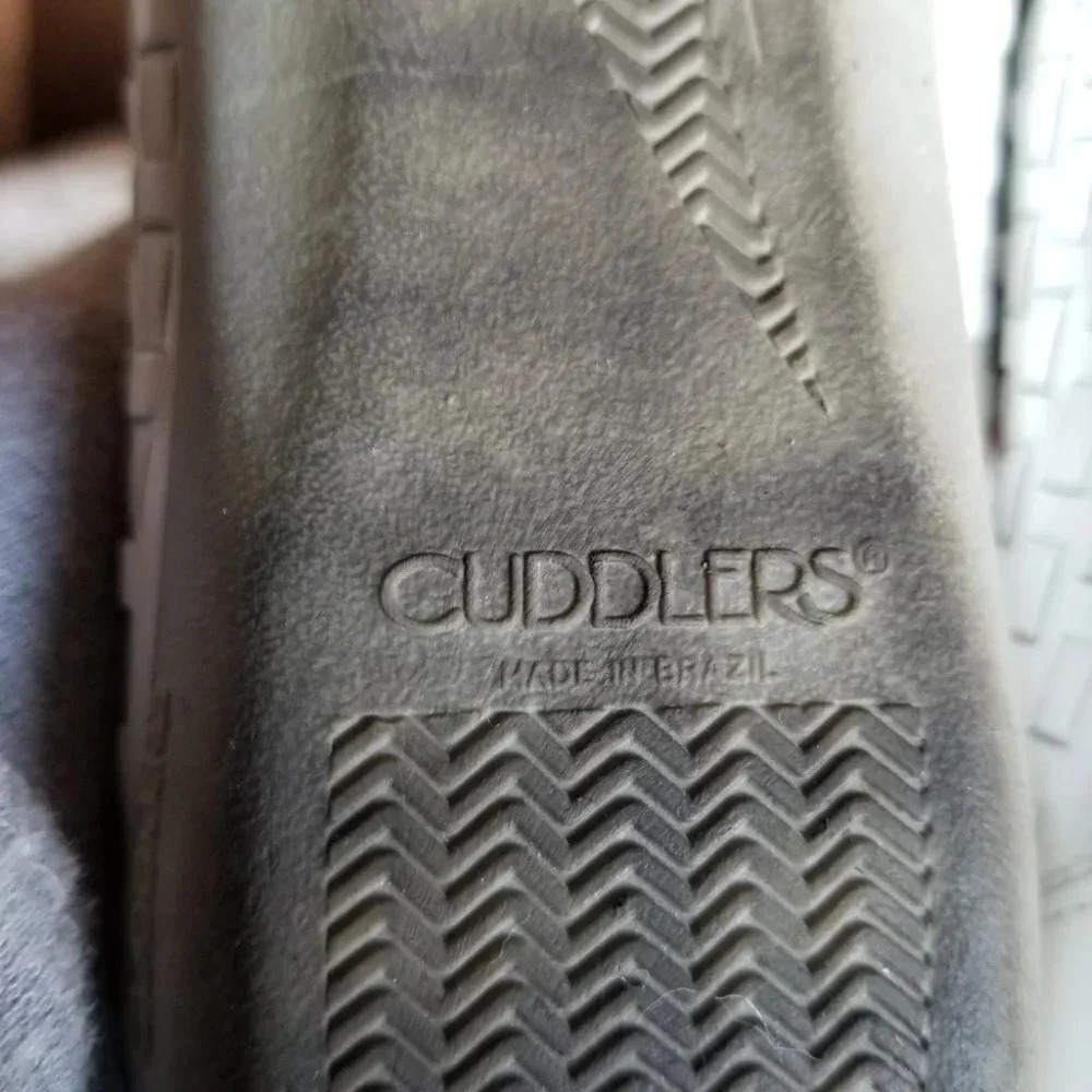 Cobbie Cuddlers Leather Woven Slip On Shoes White Rainbow 8.5 - Picture 8 of 13